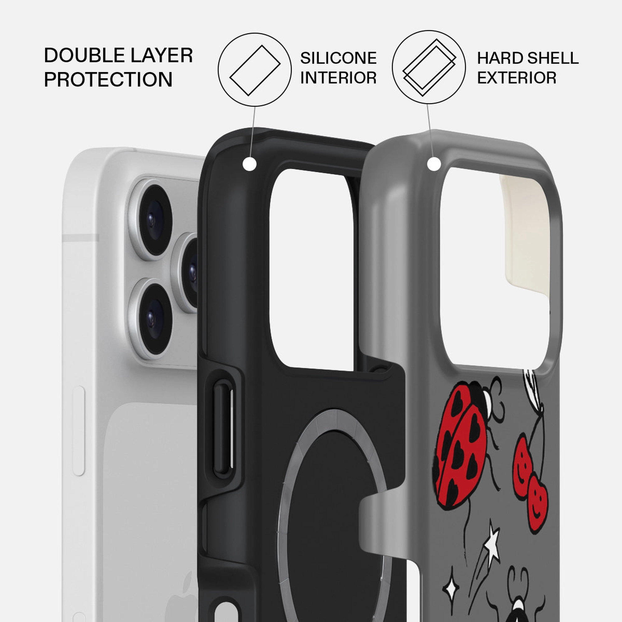 BURGA Tough MagSafe iPhone 17 Pro tok - Fortunate One